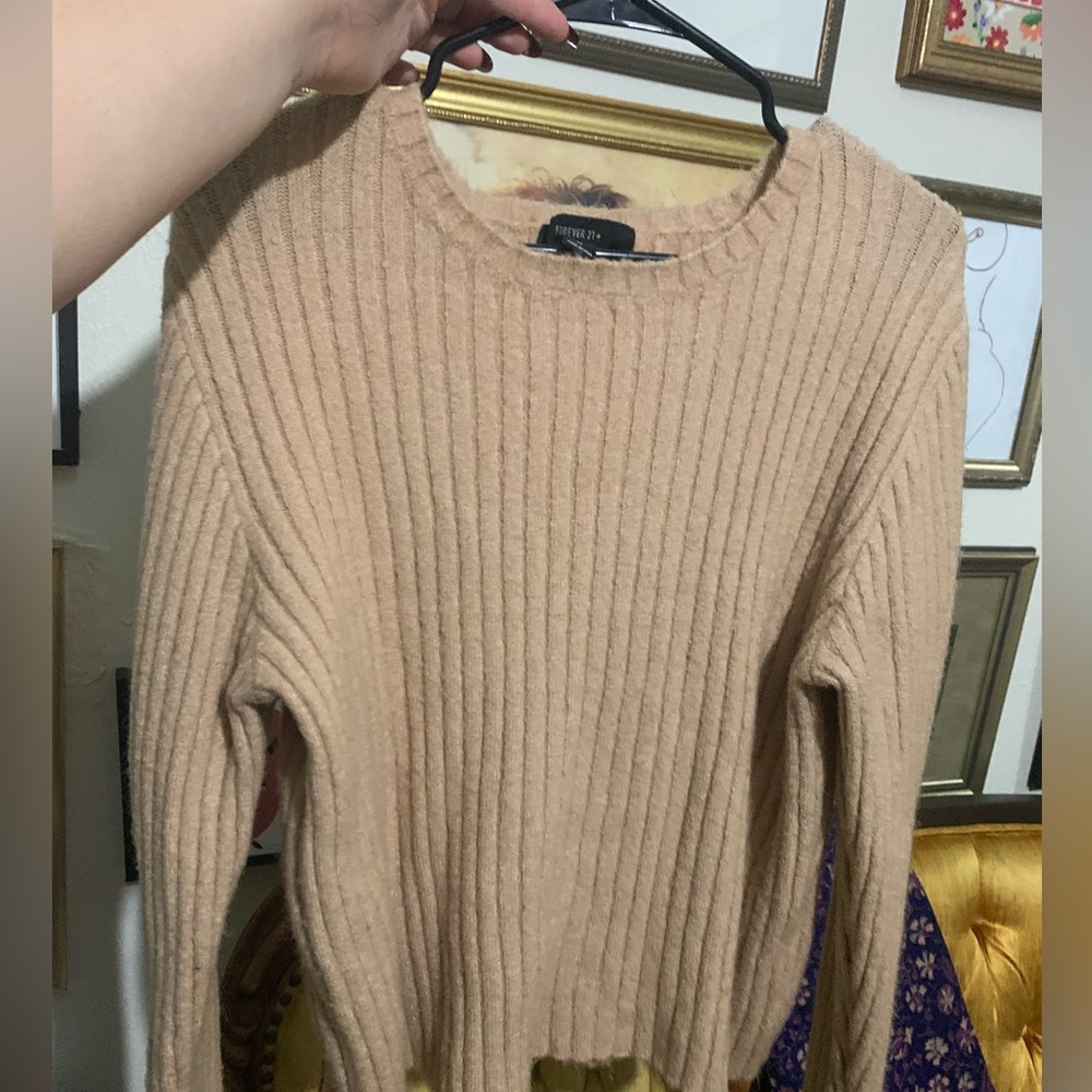 Beige sweater